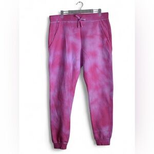 Zumiez Zine Cover Overcast Pink Tie Dye Jogger